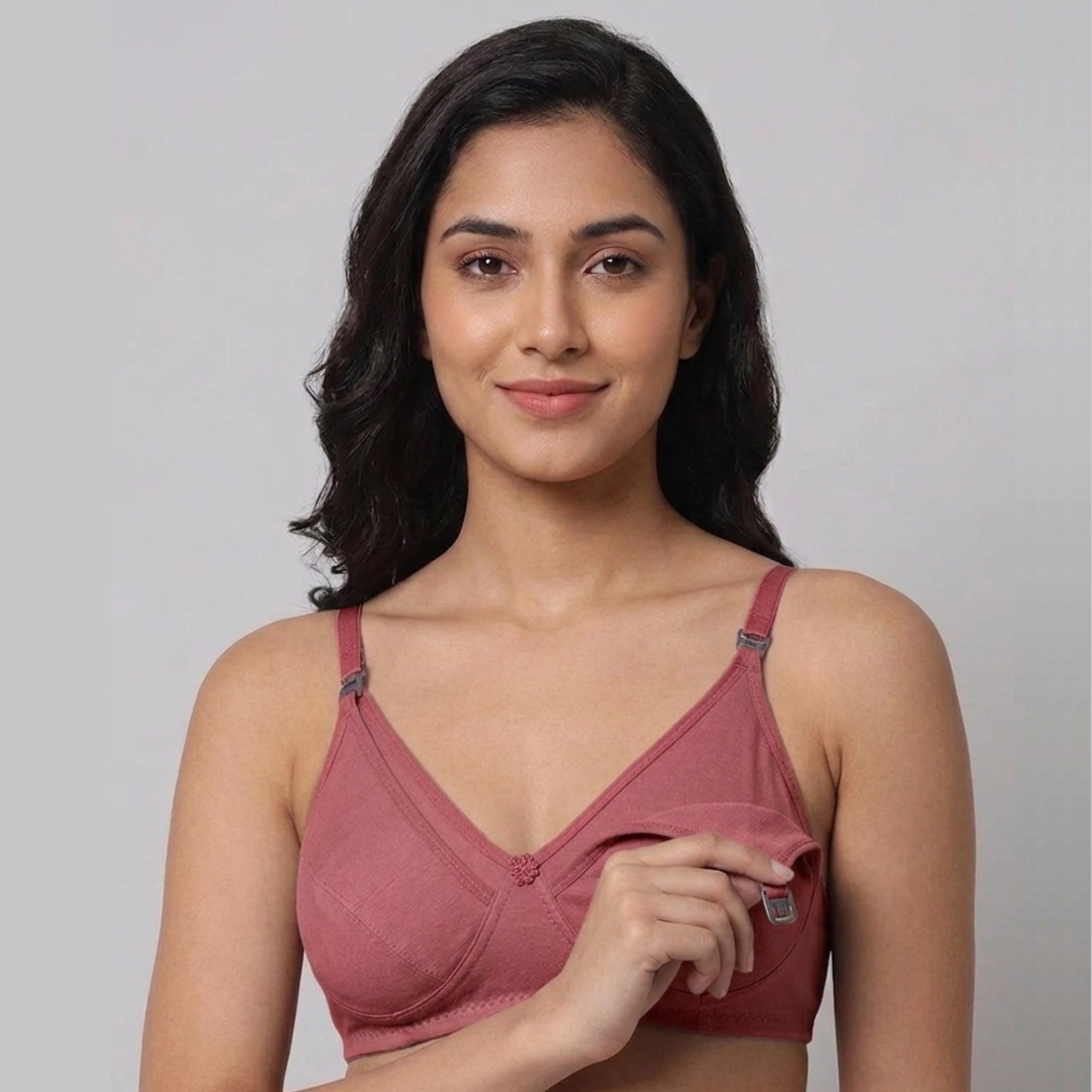 New Mom Essential Combo – Nursing Cover + 3 Feeding Bras + 3 C section Panties