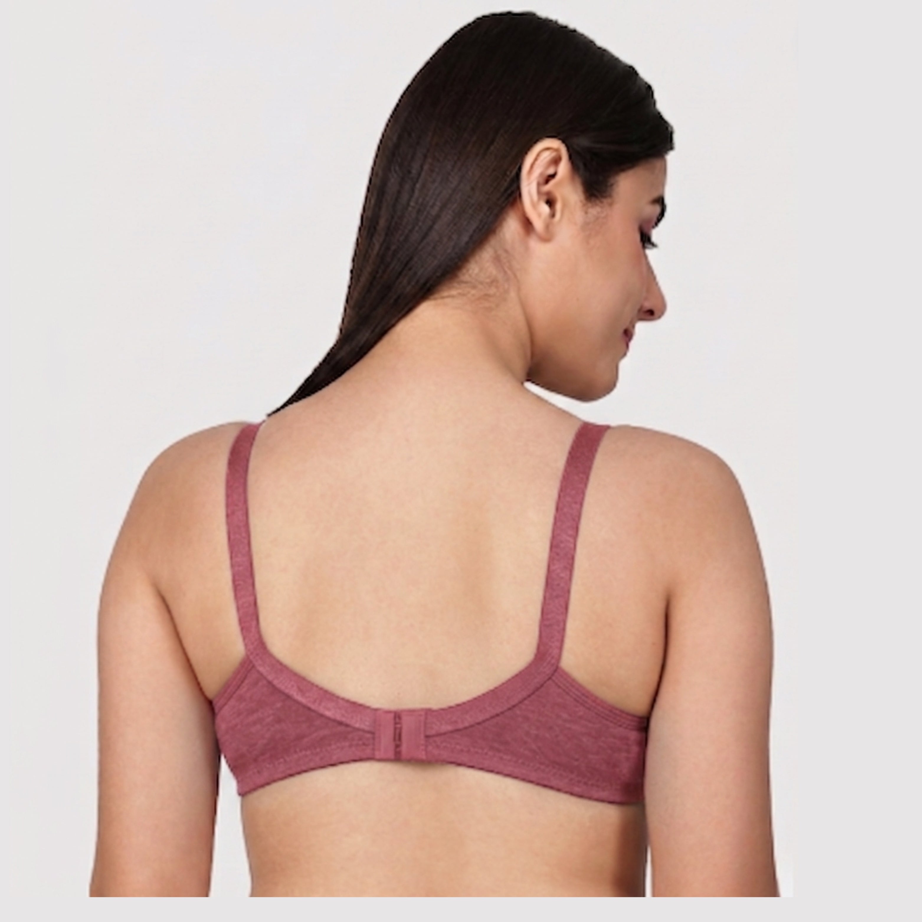 Maternity/ Breastfeeding/ Nursing Cotton Bra Full Cup Non Padded combo of 3 and 6- B Cup