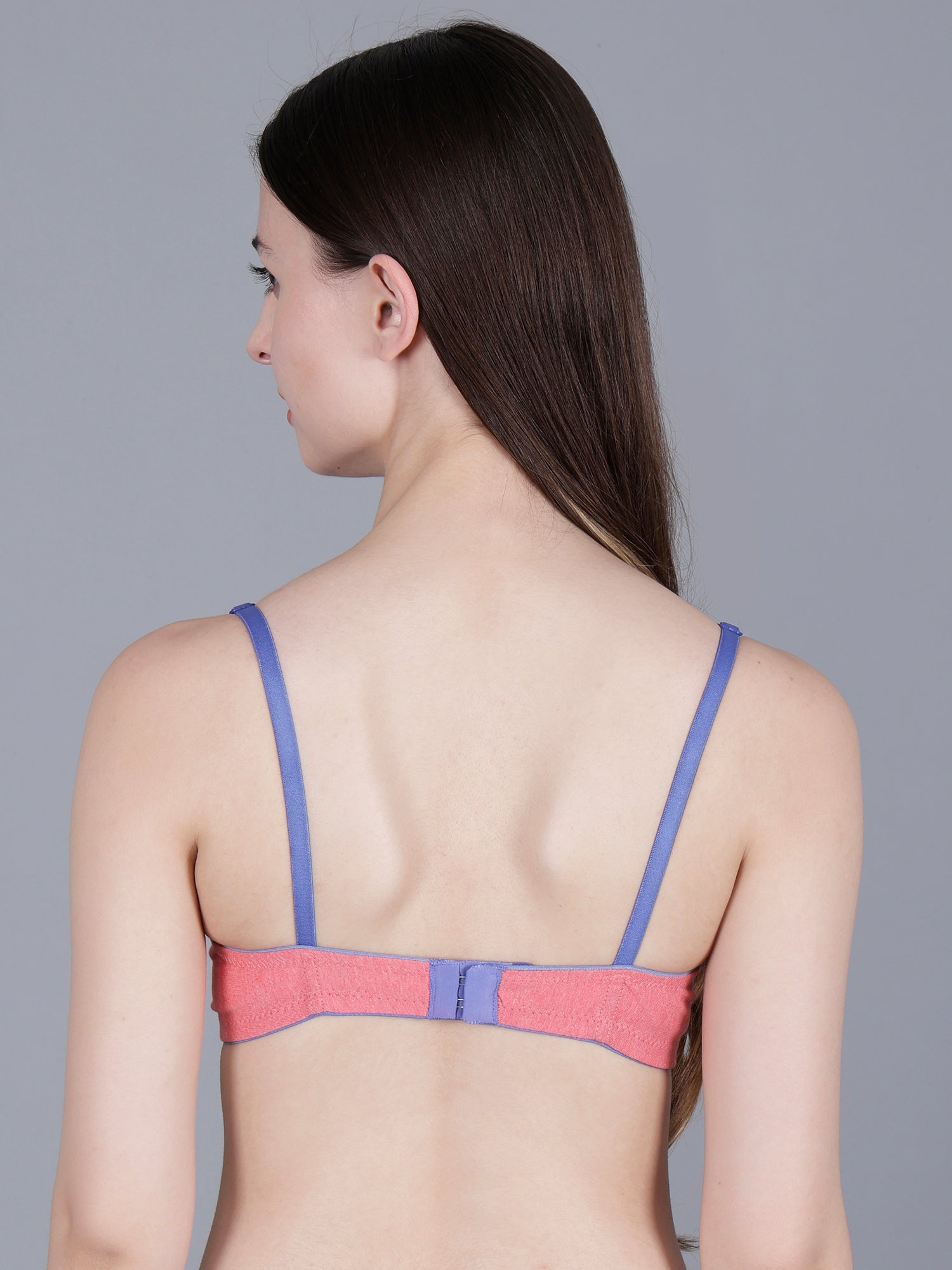 Mirae Secret Women's Seamless Cotton Non-Padded Wire Free T-Shirt Bra