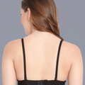 Padded Non-Wired Full Cup T-shirt Bra in Black