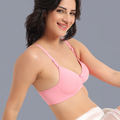 Padded Non-Wired Full Coverage T-shirt Bra Pack of 2