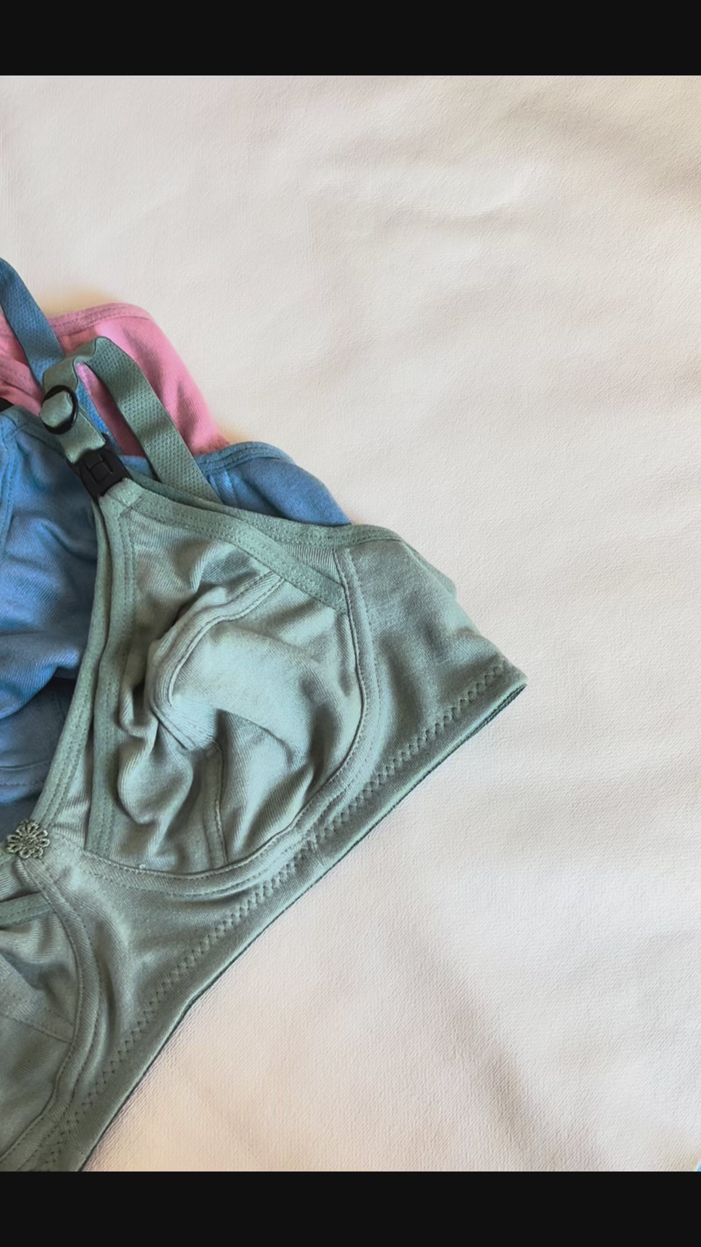 Maternity/ Breastfeeding/ Nursing Cotton Bra Full Cup Non Padded combo of 3- B Cup